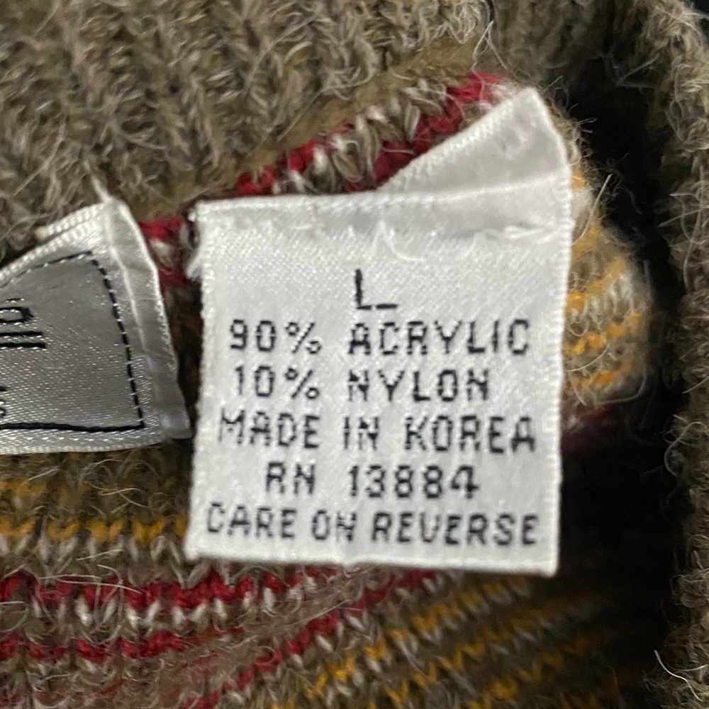 Men’s Patterned Sweater - Picture 4 of 7